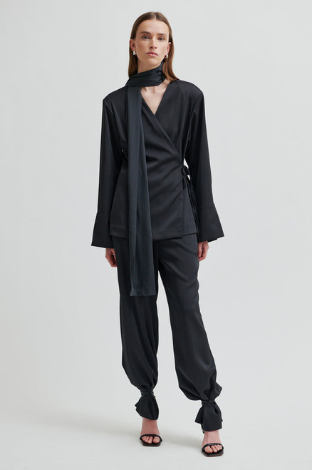 Glari Trousers- Black Sand