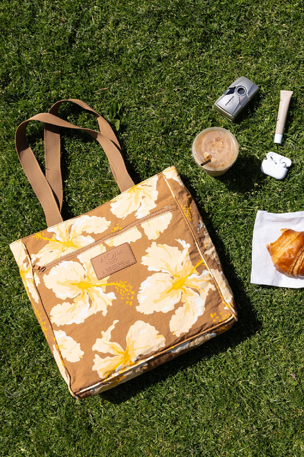 Taha'a Daily Nylon Tote- Toffee