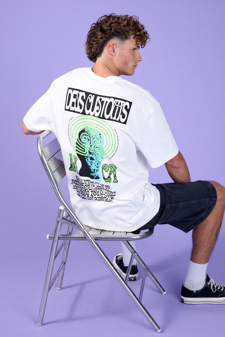 Labyrinth Tee- Vintage White