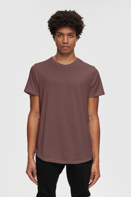 Eazy Scoop Tee- Marron