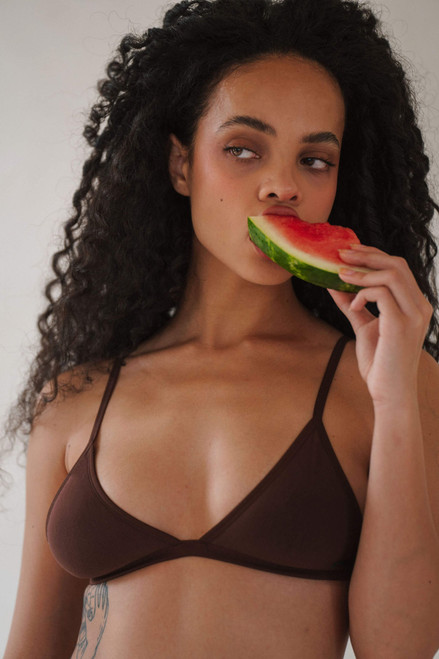 String Bra- Brown String Bra- Brown