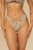Lulu Zig Zag Stitch Bikini Bottom- Florencia Floral
