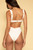 Hayden Bikini Top- Cream Rib