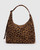 Nylon Shoulder Bag- Leopard