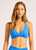 SF Collective Wrap Front F Cup Bra- Sapphire