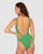 Ibiza Low Back One Piece- Moss