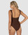 Positano Retro One Piece- Mocha