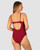 Ibiza Underwire Balconette One Piece- Scarlet