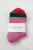 Colour Block Girlfriend Socks - Rose Green