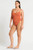 Nora One Piece- Amber Leopard Two Tone
