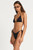 Ring Tie Side Vista Brief- Black Shimmer