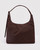 Nylon Shoulder Bag- Coffee