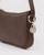 Recycled Leather Pochette- Brown