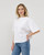 Boxy Tee- White