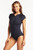 Short Sleeved Multifit One PIece- Navy