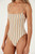 Licorice Stripe Rib One Piece- Licorice Stripe