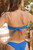 Tori Ties Bikini Top- Azul Cream Binded