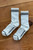 Boyfriend Socks- Classic White