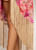 Vintage Blossom Kala Fringe Kimono- Pink Floral