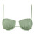 Petal Bikini Top- Sage Green Rib