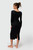 Luly Slim Rib Dress- Black