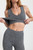 Mya Seamless Bra- Heather Grey