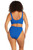Kahlo Bikini Set- Artisan Blue