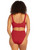Kahlo Bikini Set- Crimson Red
