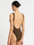 Mara One Piece- Cocoa Lurex