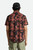 Charter Print S/S Shirt- Washed Black/Terracotta Floral