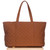 Quilted Expandable Tote- Quilted Walnut