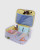 Small Cosmetic Case- Apricots and Ribbons