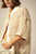 Camp Mesh Button Down- Off White