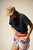 Retro Mesh S/S Polo- Washed Navy