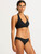 SF Collective DD Wrap Front Halter Bra- Black