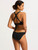 SF Collective DD Wrap Front Halter Bra- Black