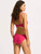 SF Collective Multi Strap Hipster Pant- Raspberry