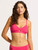 SF Collective Hybrid Bralette- Raspberry