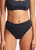 High Waist Wrap Front Pant- True Navy