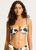 Rococo Ruched Split Wire Bra- Black