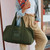 Monochrome Nylon Weekender- Olive