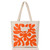 Applique Rev. Tote- Zest/Sandstone