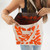 Applique Rev. Tote- Zest/Sandstone