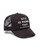 Venice Address Trucker- Black