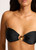 Palermo Ring Front Bandeau- Black