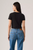 Essential Sporty Tee- Caviar