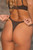 High Rise String Thong- Brown