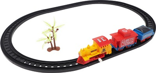 12 Piece Wind-Up Train Set