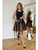 Dress with Tulle Bottom - Black