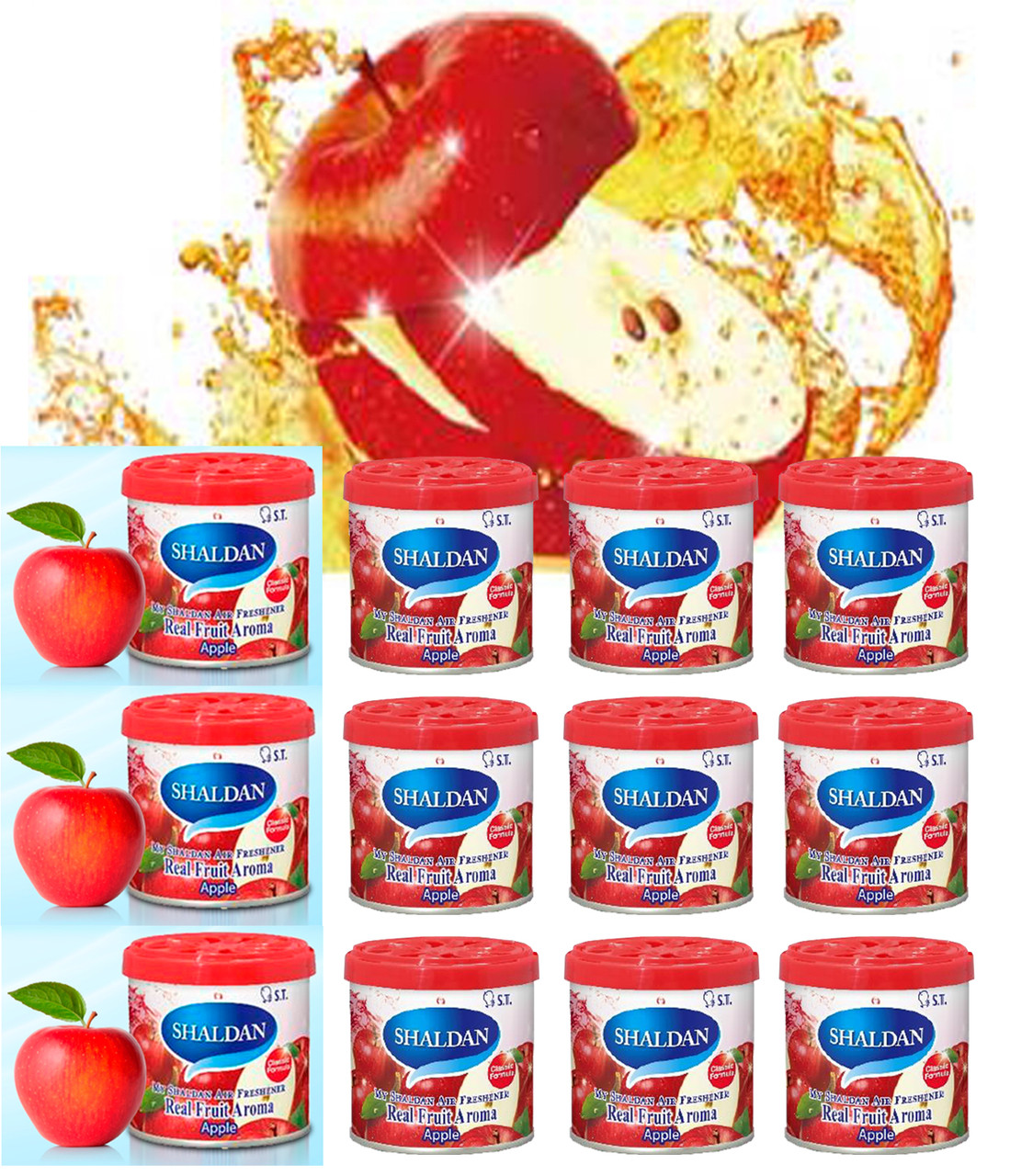 12 My Shaldan Apple Scent Air Freshener